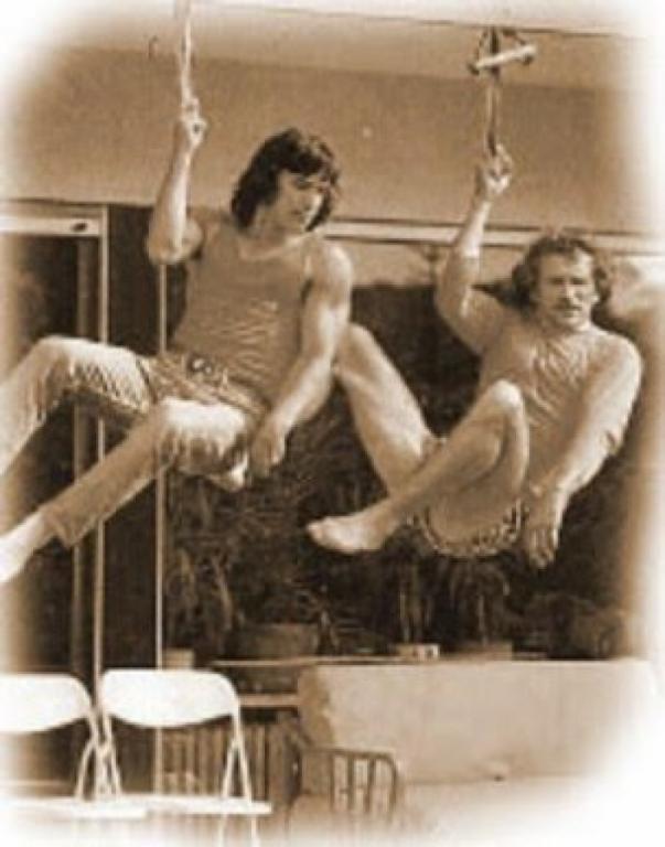 Wolfgang Güllich and Kurt Albert